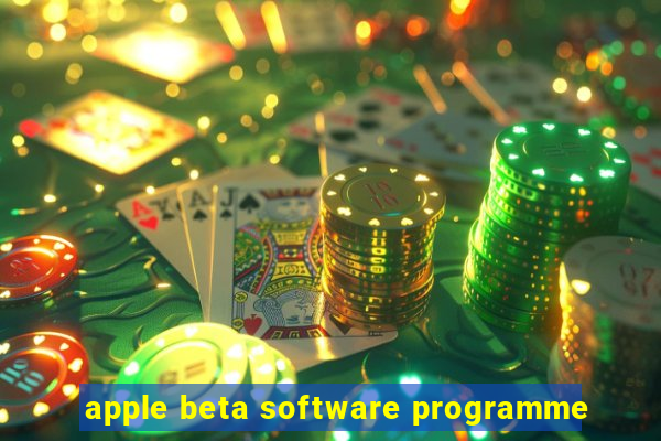 apple beta software programme